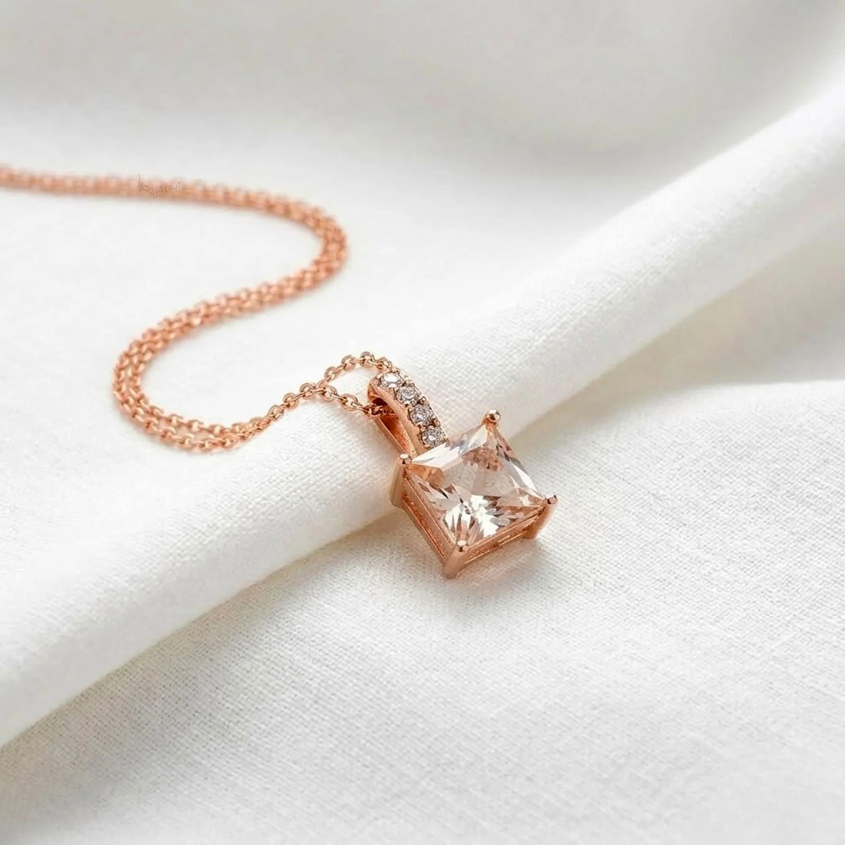 Krystal Couture The Last Chance Necklace Embellished with Swarovski Crystals