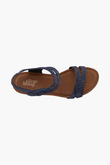 Silver Lining Kimberley Print Jeans Blue