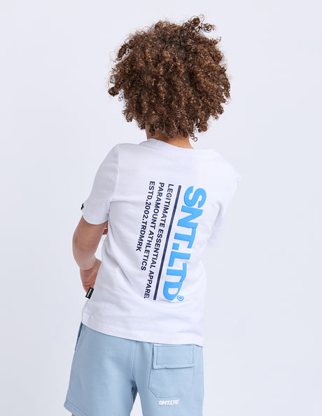 St Goliath Boys Podium Tee - White