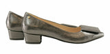 Bosccolo Womens Pumps Pillow - Grey Metalic