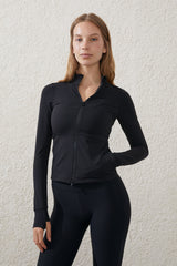 Cotton On Body Active Core Zip Through Long Sleeve