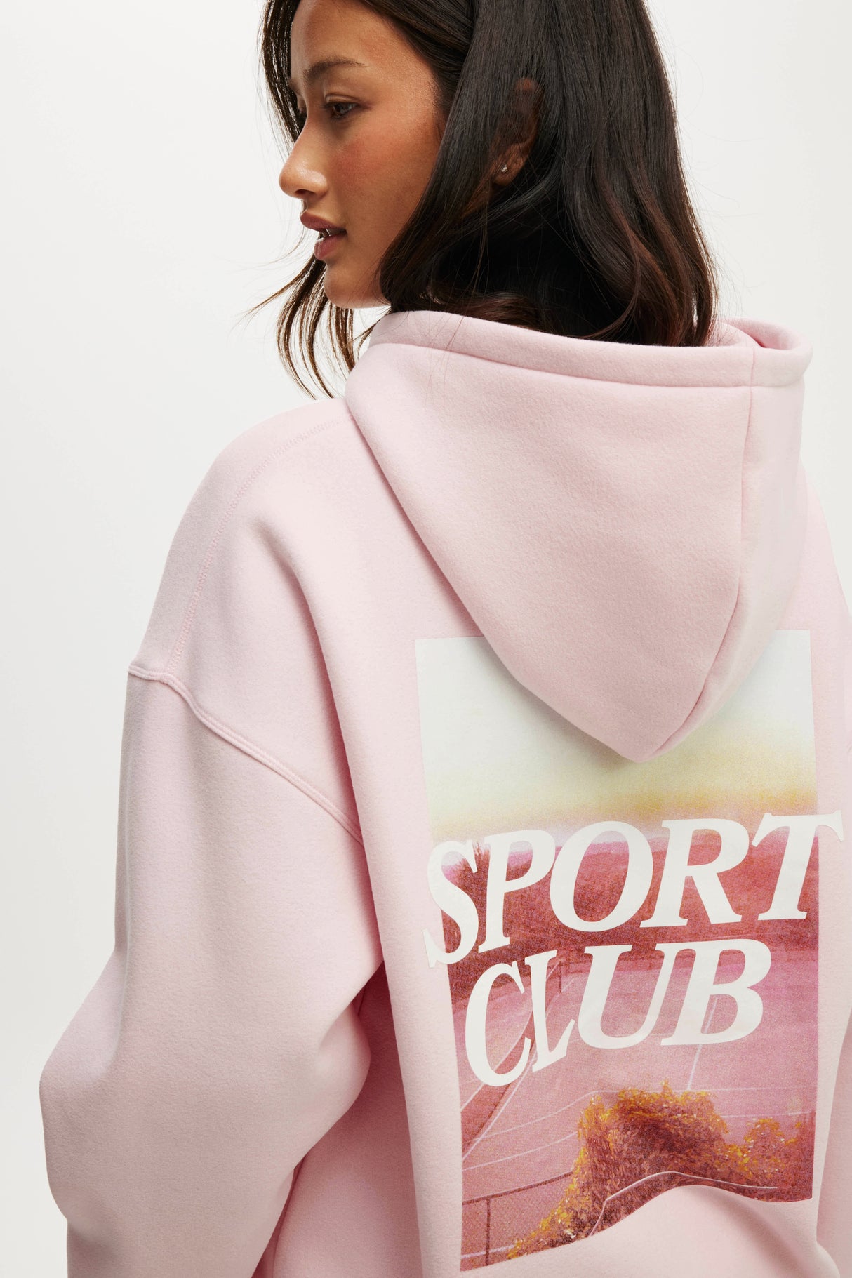 Cotton On Body Plush Premium Graphic Hoodie