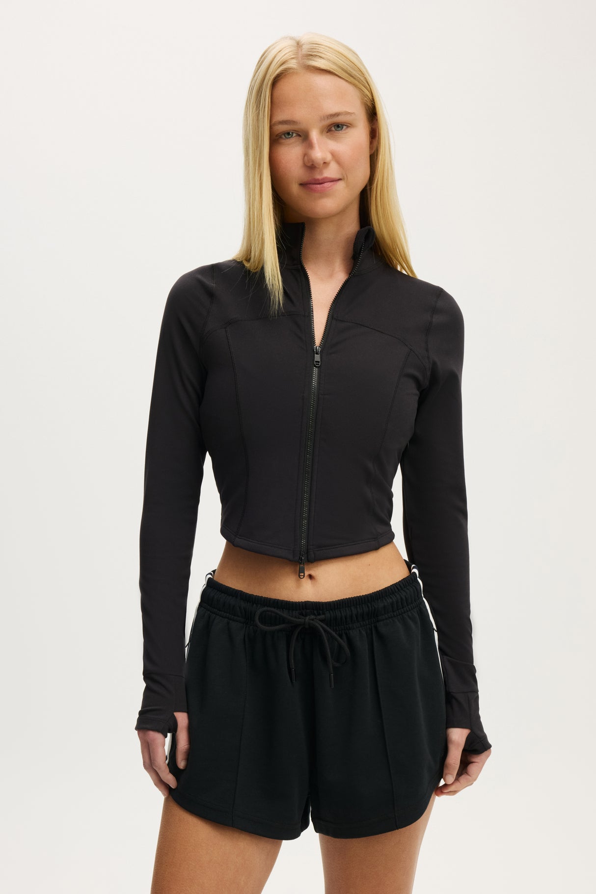 Cotton On Body Ultra Soft Contour Long Sleeve Zip Through