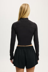 Cotton On Body Ultra Soft Contour Long Sleeve Zip Through