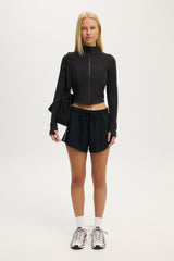 Cotton On Body Ultra Soft Contour Long Sleeve Zip Through
