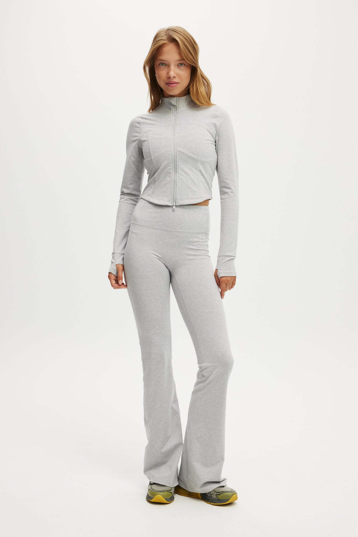 Cotton On Body Ultra Soft Contour Long Sleeve Zip Through