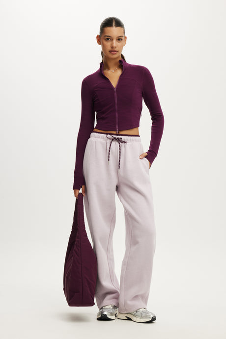 Cotton On Body Ultra Soft Contour Long Sleeve Zip Through