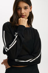 Cotton On Body Sheer Asymmetric Knit