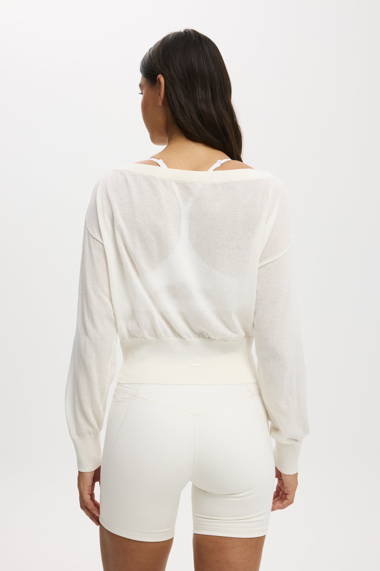 Cotton On Body Sheer Asymmetric Knit