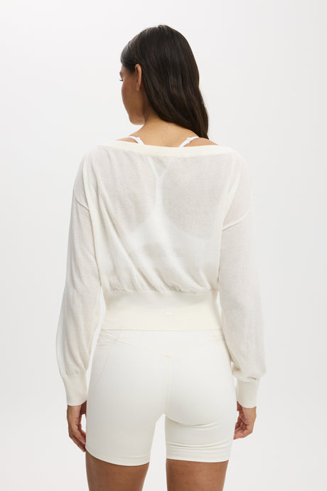 Cotton On Body Sheer Asymmetric Knit