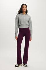 Cotton On Body Knit Cropped Zip Through