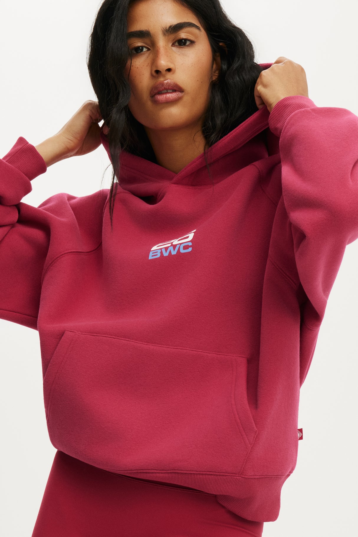 Cotton On Body Plush Premium Graphic Raglan Hoodie