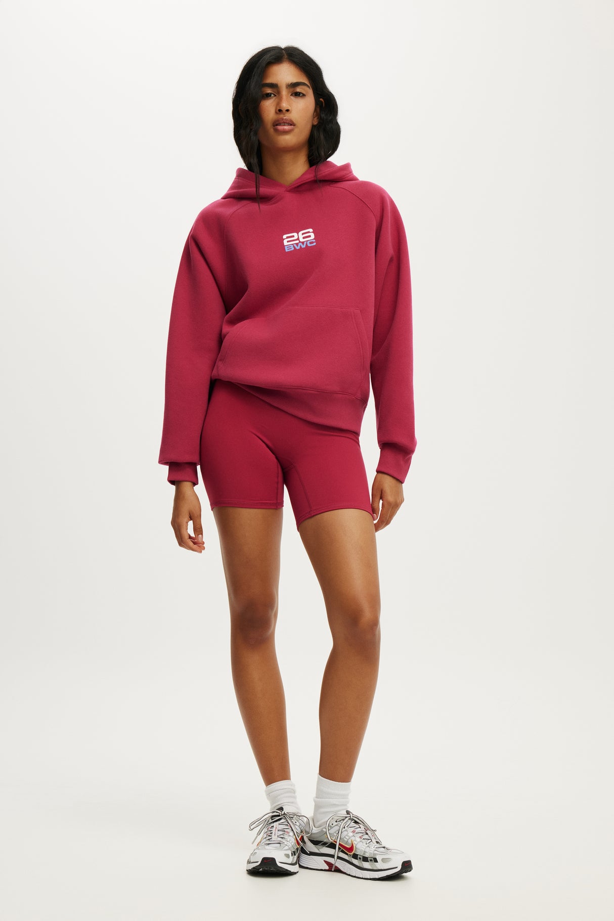 Cotton On Body Plush Premium Graphic Raglan Hoodie