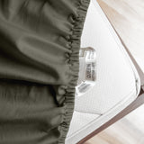 Royal Comfort Signature Bamboo Cotton Sheet Set- Olive
