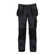 Dunlop Men's On Site Work Trousers in Charcoal/Black