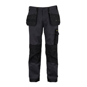 Dunlop Men's On Site Work Trousers in Charcoal/Black
