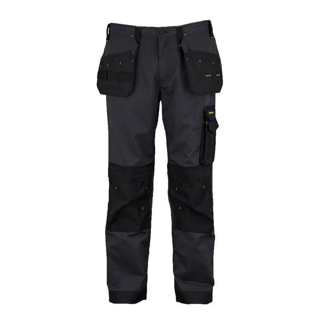 Dunlop Men's On Site Work Trousers in Charcoal/Black