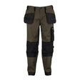 Dunlop Men's On Site Work Trousers in Khaki