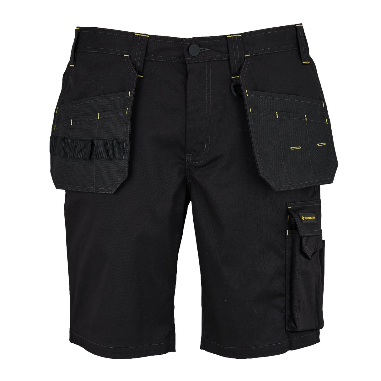 Dunlop Men's On Site Work Shorts in Black