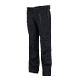 Dunlop Men's Safety Zipper Work Trousers in Black