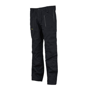 Dunlop Men's Safety Zipper Work Trousers in Black