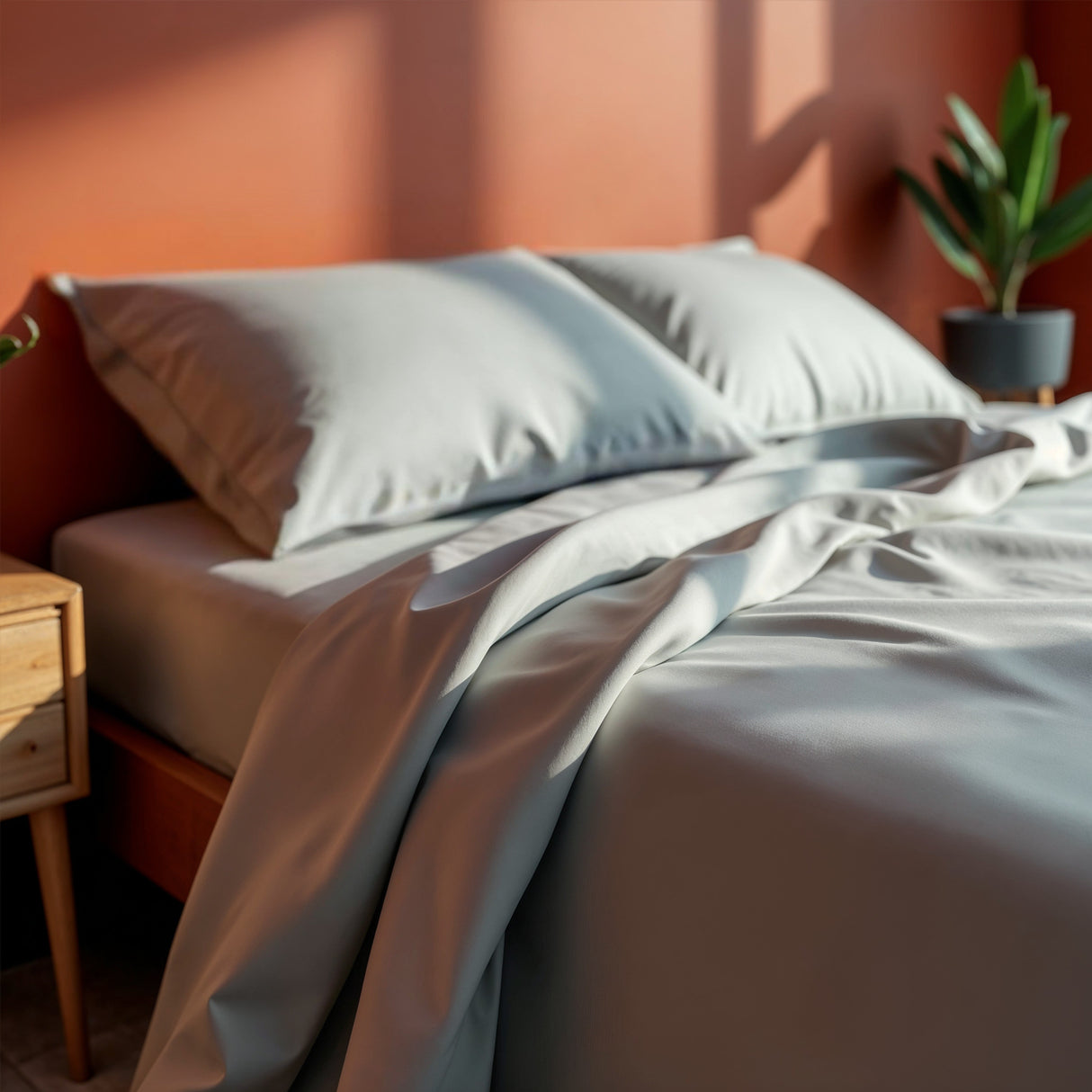 Royal Comfort Balmain 1000TC Bamboo cotton Sheet Sets- Dove