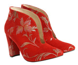Bosccolo Womens Boots - Leaves Red