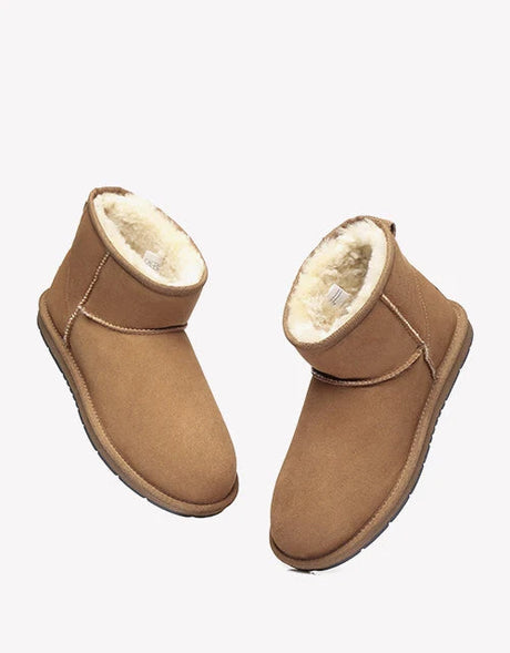 Mini Classic Suede in Chestnut