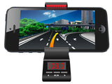 Phone Holder Handsfree Fm Transmitter Speaker Mp3 Tf Card Playback Aux In Fm-29