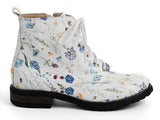 Bosccolo Womens Boots - White Flowers