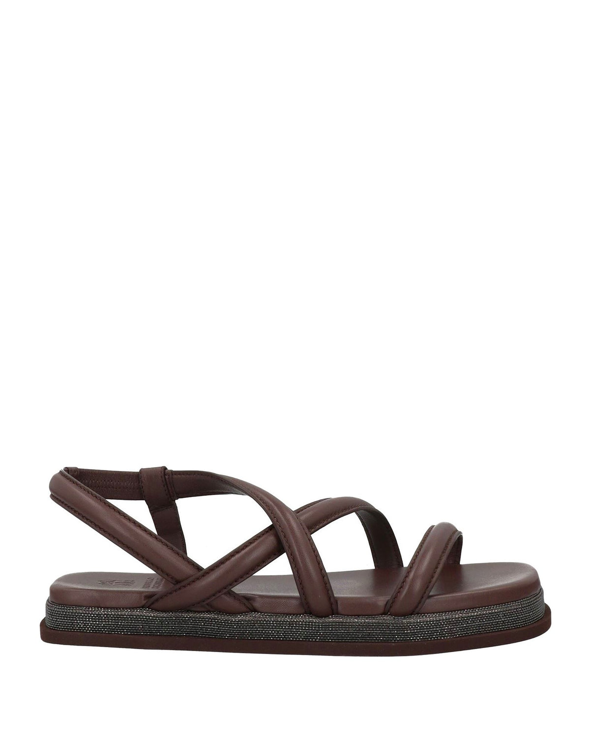 Brunello Cucinelli Womens Sandals - Chocolate brown
