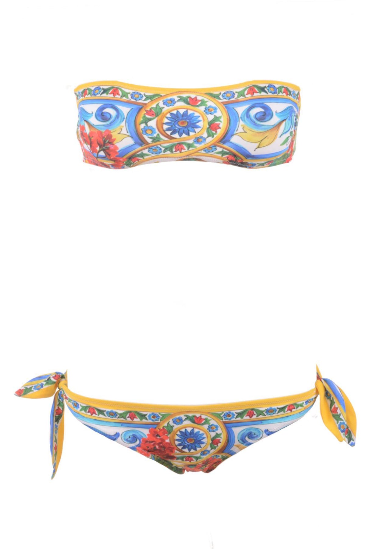 Dolce & Gabbana Women Carretto Print Bikini