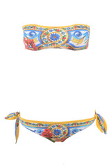 Dolce & Gabbana Women Carretto Print Bikini