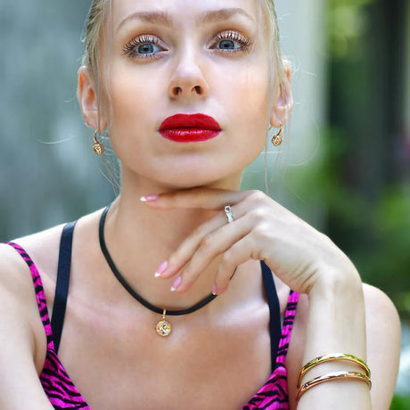 Krystal Couture Olympia Necklace Embellished with SWAROVSKI Crystals
