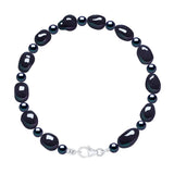 Manufacture Royale Bracelet Baroque Baroque Freshwater Pearl Black