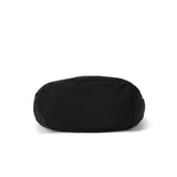 BAMEI Water-Resistant Nylon Crescent Crossbody Bag - Black