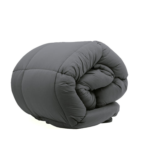 Royal Comfort Ultra-Warm 800GSM Charcoal Quilt