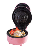 TODO Waffle Bowl Maker Ice Cream Dessert Treat Maker Breakfast Bowl - Pink