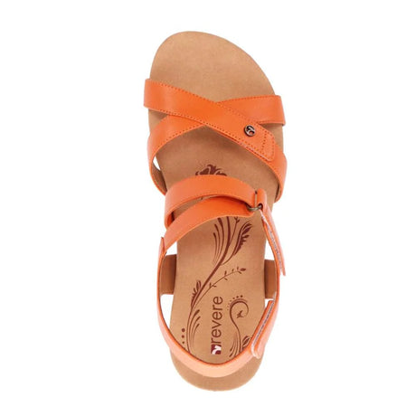 Revere Casablanca Wedge - Rustic Orange