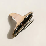 Leather Sunglasses Wrist Pouch - Taupe