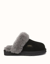 Muffin Slipper in Black