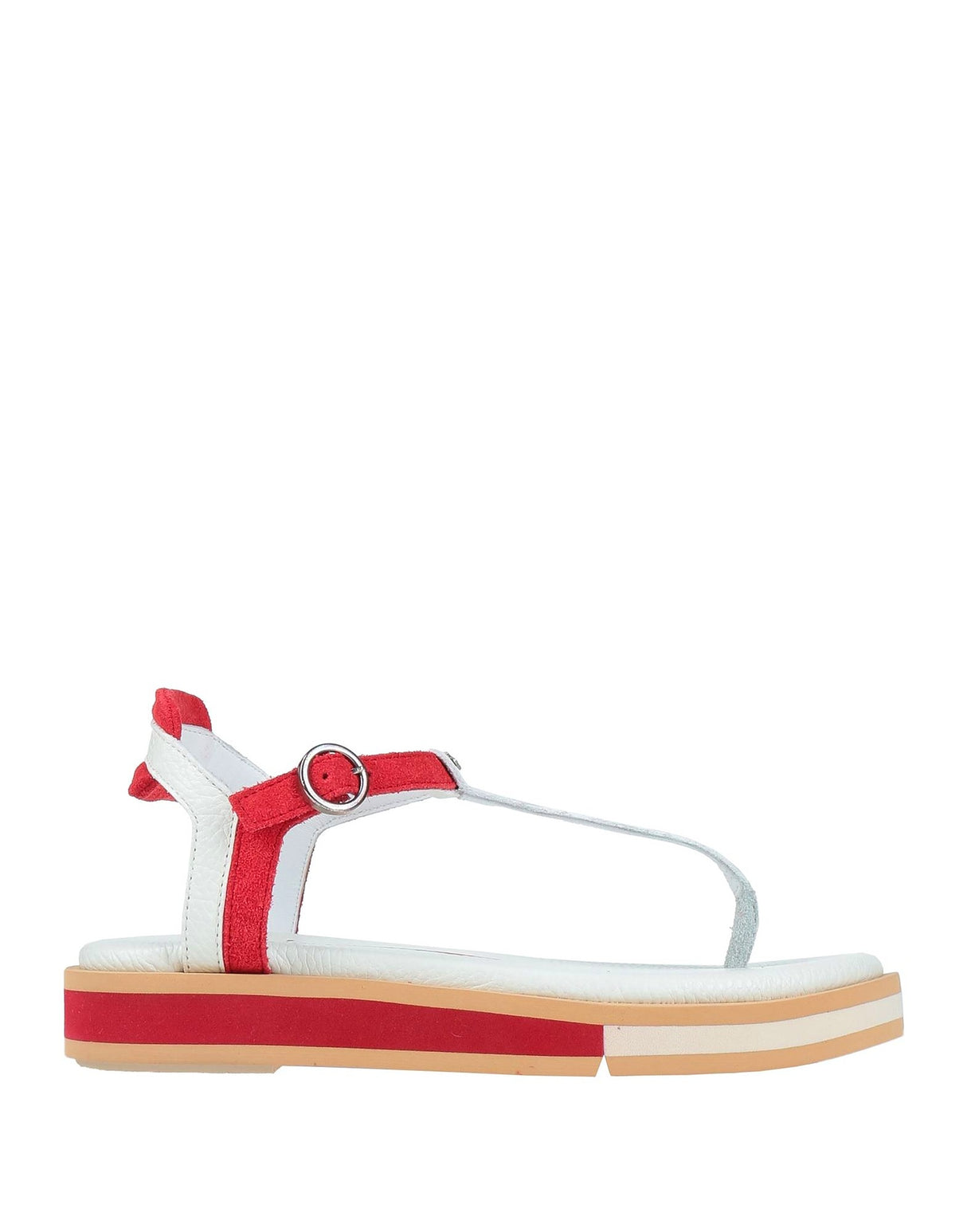 Fabi Womens Thong Sandals - White