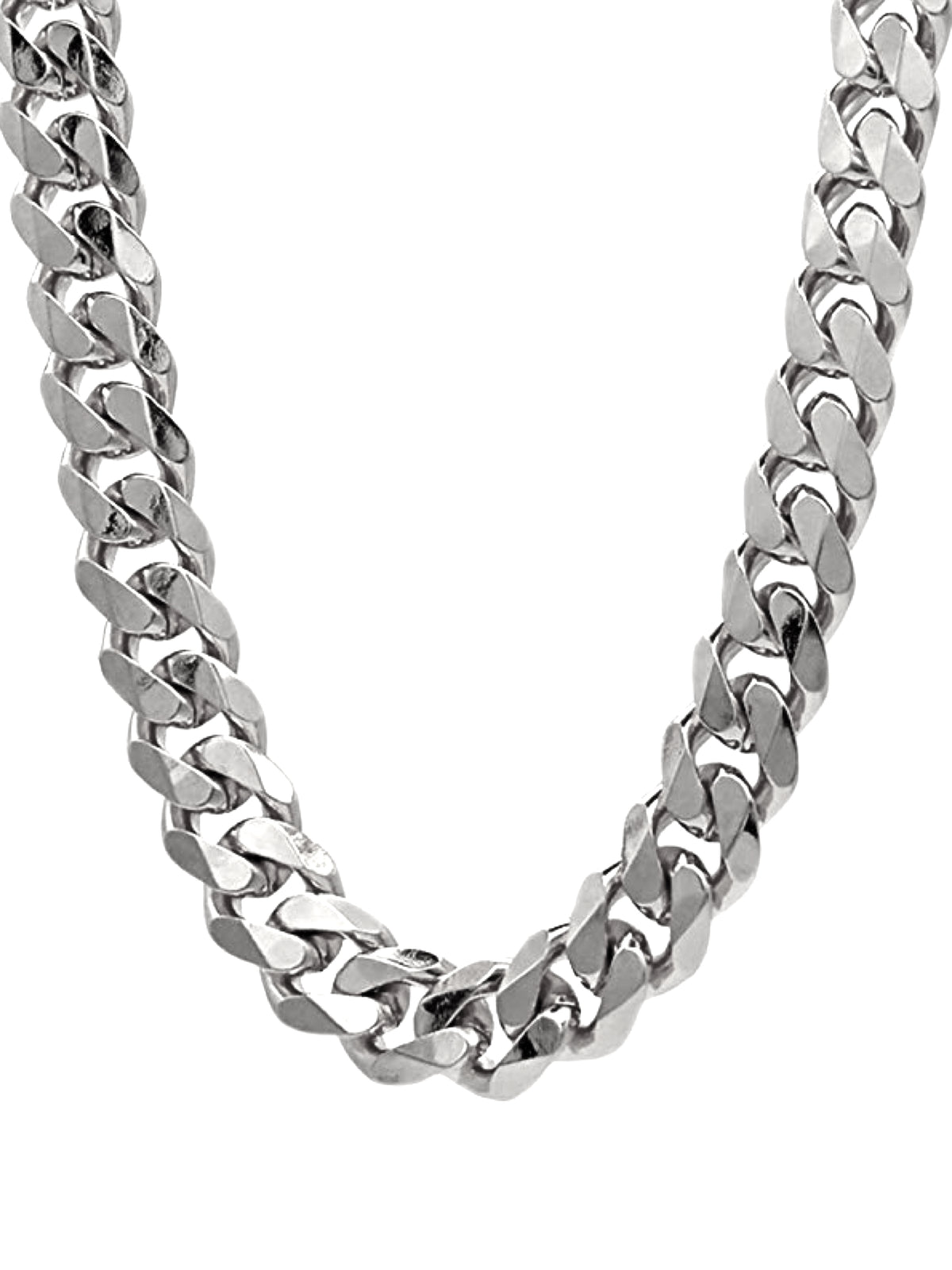 Stephen Oliver Silver Plated Cable Necklace