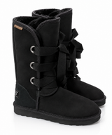 Australian Leather Ugg Classic Tall Corset Lace - Black - AU5