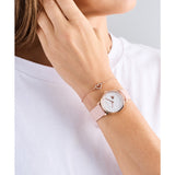 Ted Baker Womens Staciie Hearts Pink 32mm Watch & Bracelet Gift Set
