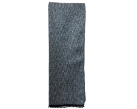 Cherry Red Marle Scarf - Grey Marle