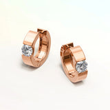 Boxed Modern Bangle and Earrings Set Embellished with SWAROVSKI® Crystals