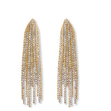 Liv Oliver 18K Gold Chandelier Earrings