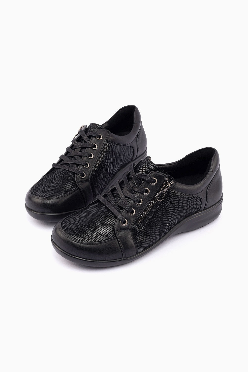 Klouds Jaslyn Black Print Stretch
