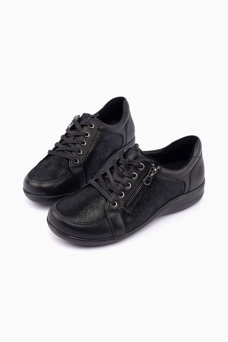 Klouds Jaslyn Black Print Stretch